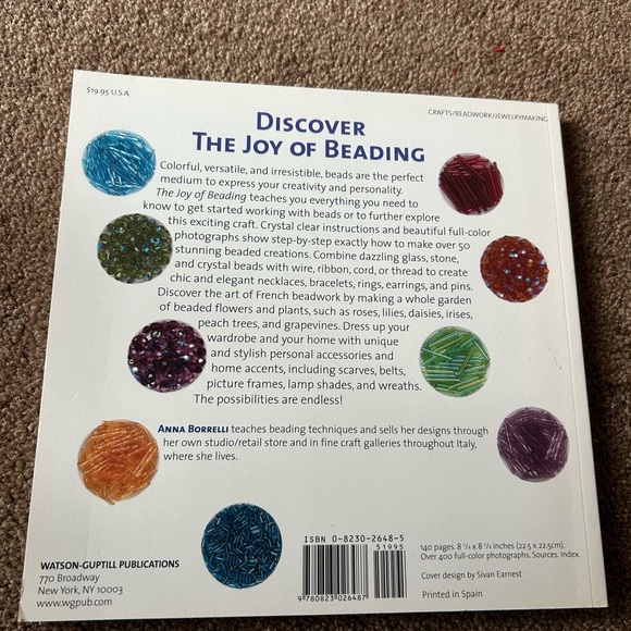 The Joy of Beading & Rubber Stamped Jewelry Books - Picture 2 of 11